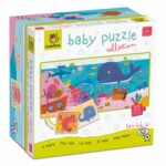 Baby Puzzle Meer: Feinmotorik und Wortschatz rund um die Unterwasserwelt