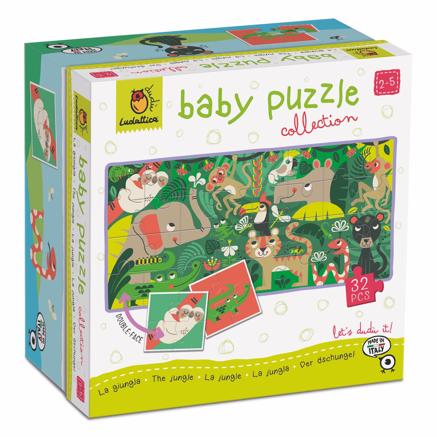Baby Puzzle Dschungel: Feinmotorik und Naturerfahrung für Kleinkinder