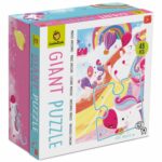 Riesenpuzzle Magische Einhörner – Feinmotorik und Fantasie fördern