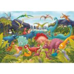 Riesenpuzzle Dinosaurier: Feinmotorik und Weltentdeckung – Bild 2