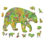 WOODY Puzzle - Holzpuzzle Wald: Feinmotorik und logisches Denken – Bild 2