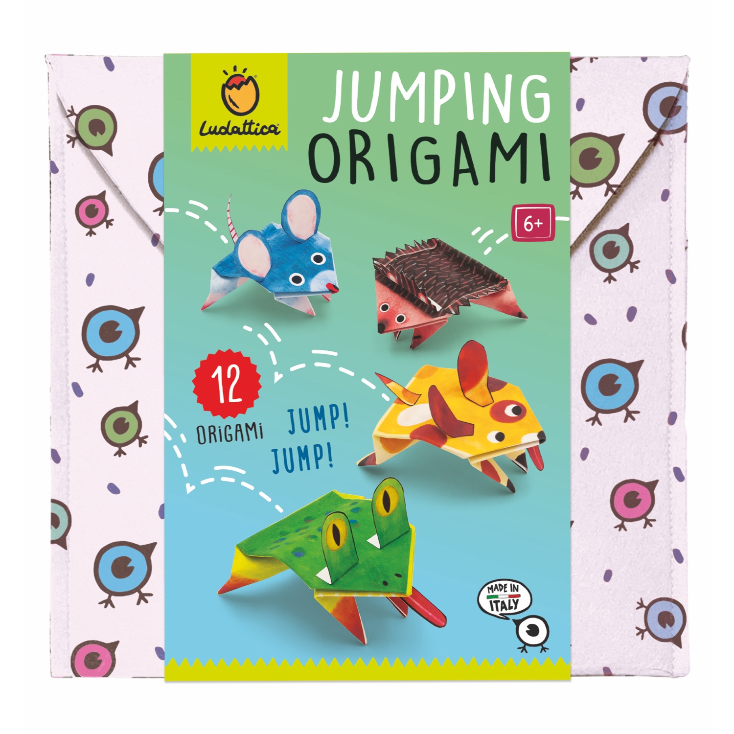 Easy Origami - Jumping Origami: Kreatives Falten für Feinmotorik und Gestaltung
