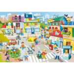 Riesenpuzzle "Die umweltfreundliche Stadt" – Beobachtung und Raumwahrnehmung – Bild 2