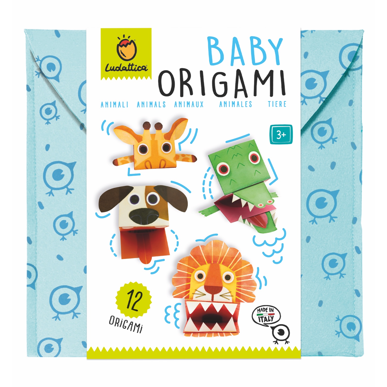 Baby Origami – Tiere: Kreatives Falten für Feinmotorik und Fantasie