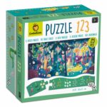 Waldpuzzle: Zahlen und Mengen entdecken – von 1 bis 9