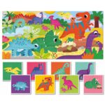 Baby Puzzle Dinosaurier: Feinmotorik und visuelle Wahrnehmung – Bild 2