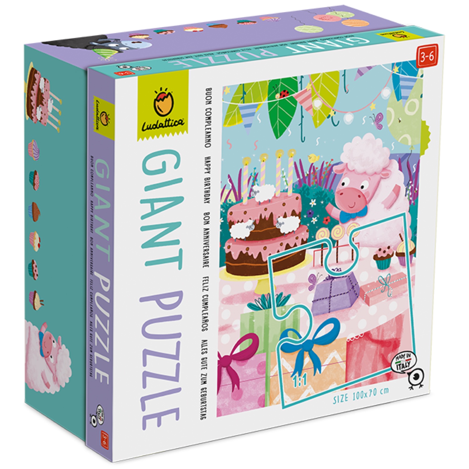 Giant Puzzle Happy Birthday – Förderung von Feinmotorik und Sozialkompetenzen