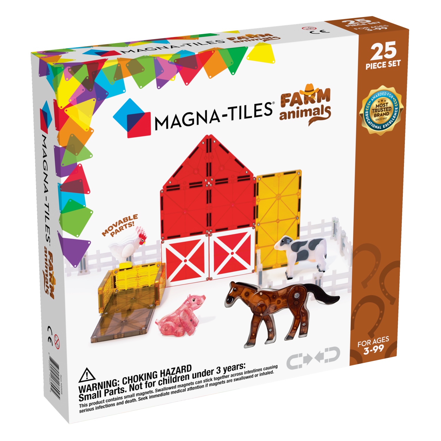 Magna-Tiles® Bauernhof-Tiere Set: Kreatives Bauen und Rollenspiel