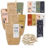 DIY Adventskalender Mini Set Englisch zum individuellen Gestalten