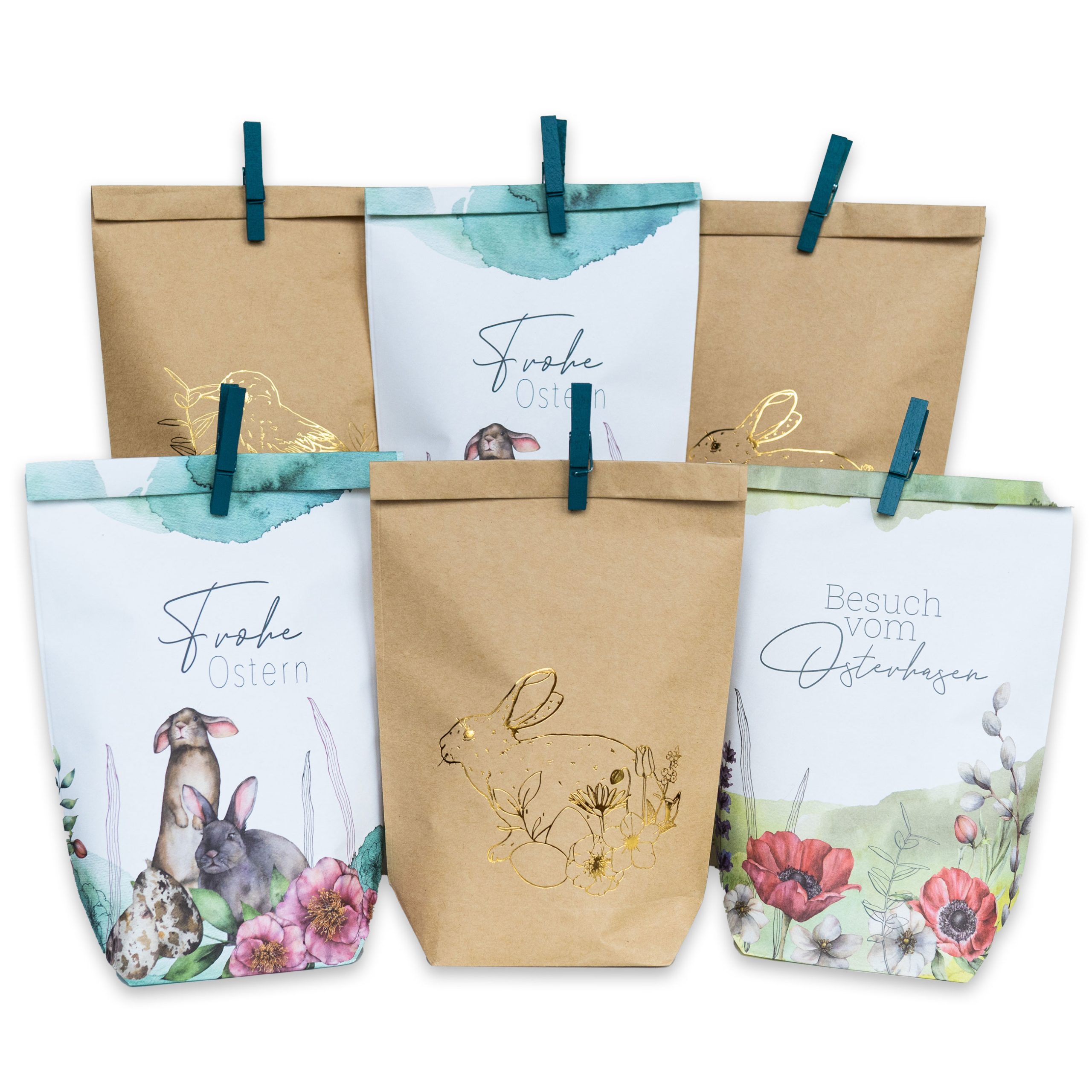 Oster-Geschenktüten Set: Kreatives Gestalten und Verpacken