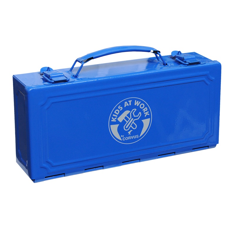 Robuste Werkzeugbox für Kinder – Ordnung und Materialtransport