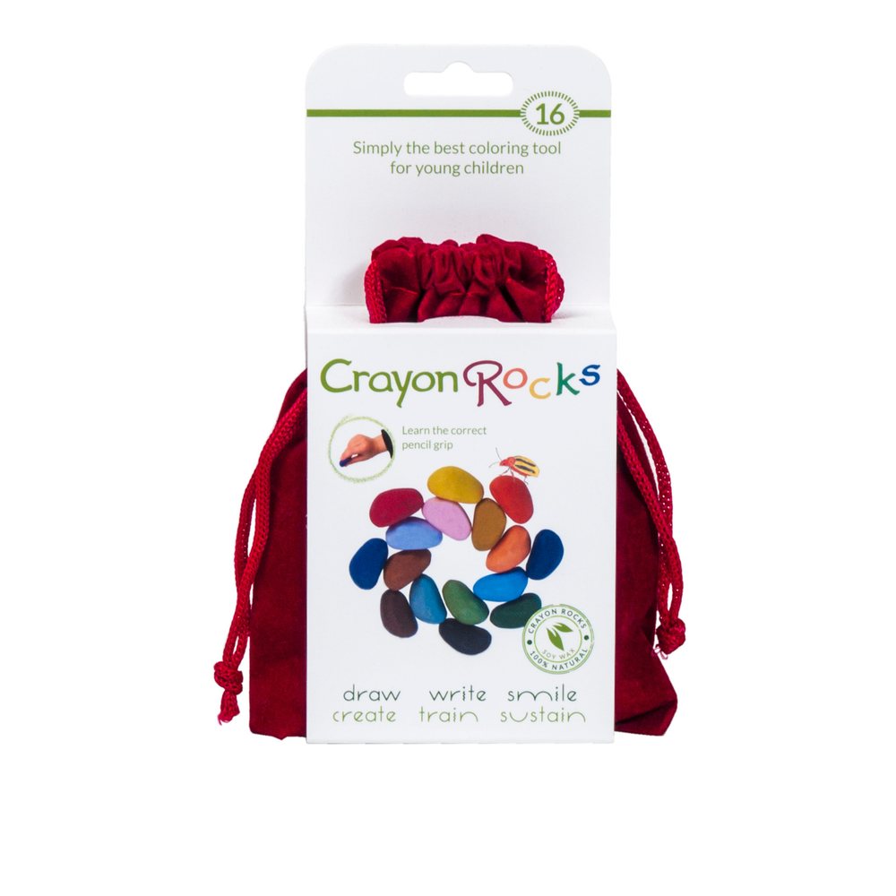 Crayon Rocks: Ergonomische Wachsmalstifte für kreatives Gestalten