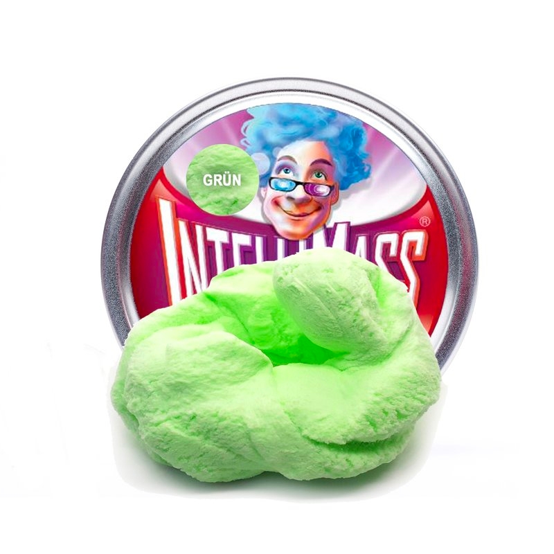 Intelligente Knete Fluffy Grün – Sensorisches Material für Kreativität und Feinmotorik