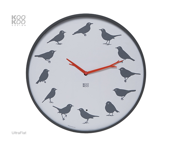 KooKoo UltraFlat Singvogeluhr: Naturklänge für den Kita-Alltag