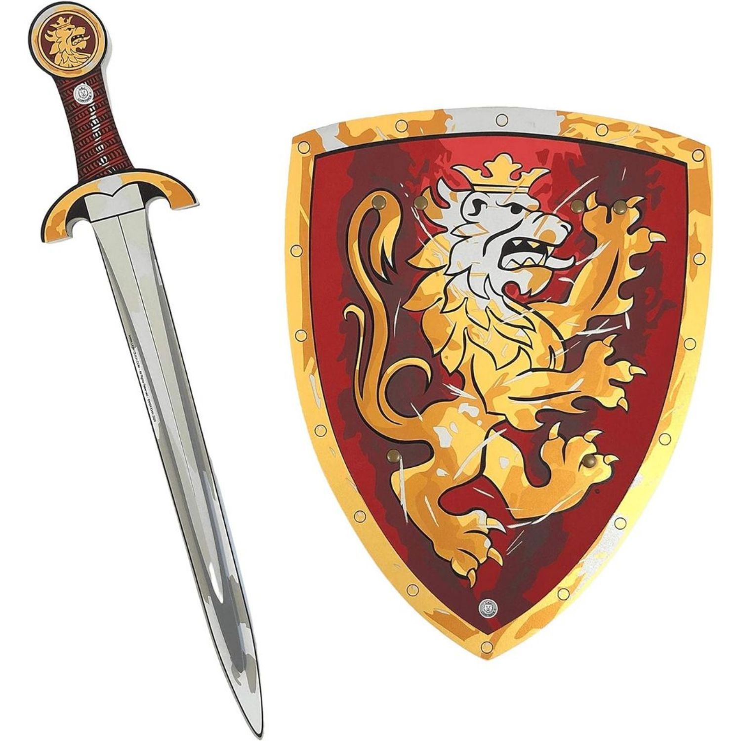 Liontouch® Rollenspiel-Set: Edles Ritterschwert & Schild für Zyklus 1