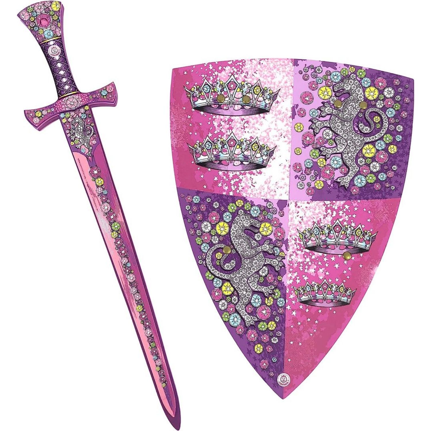 Liontouch® Kristallprinzessin Schwert & Schild für Rollenspiele