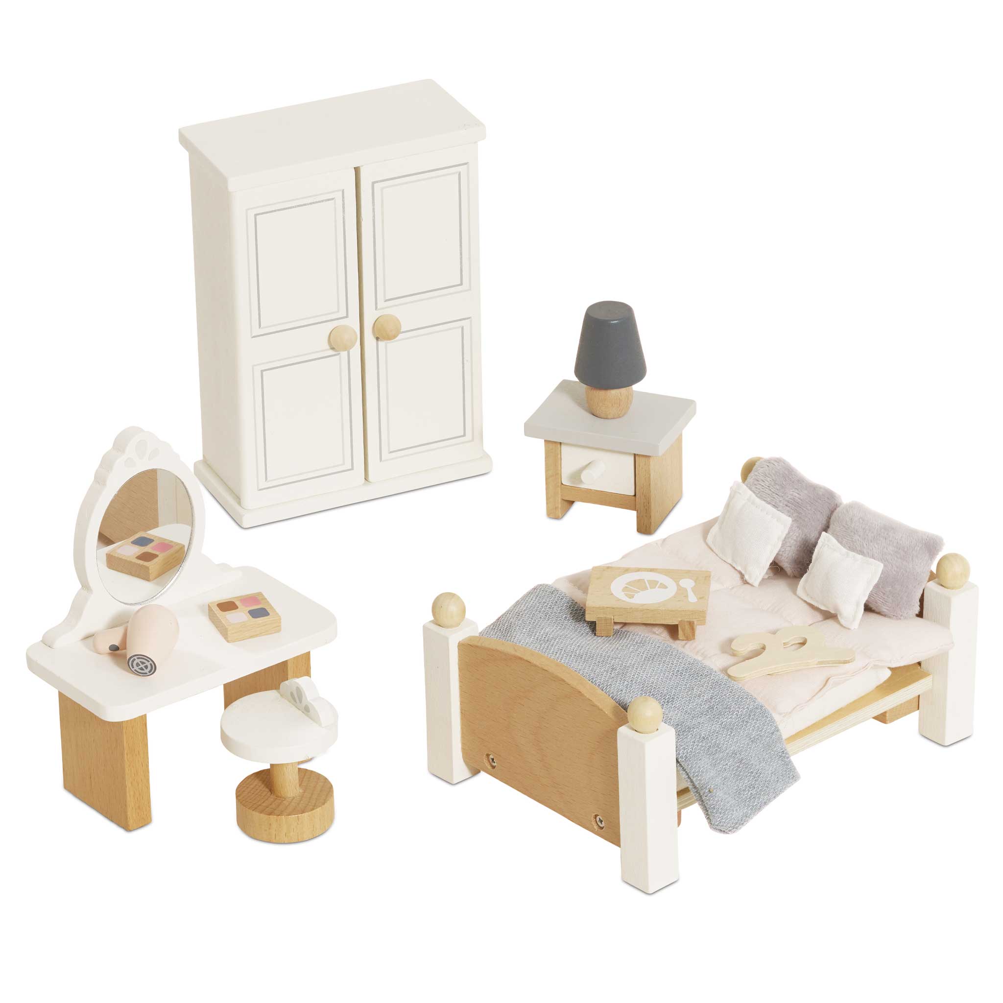 Möbelset Schlafzimmer für Puppenhäuser – LeToyVan