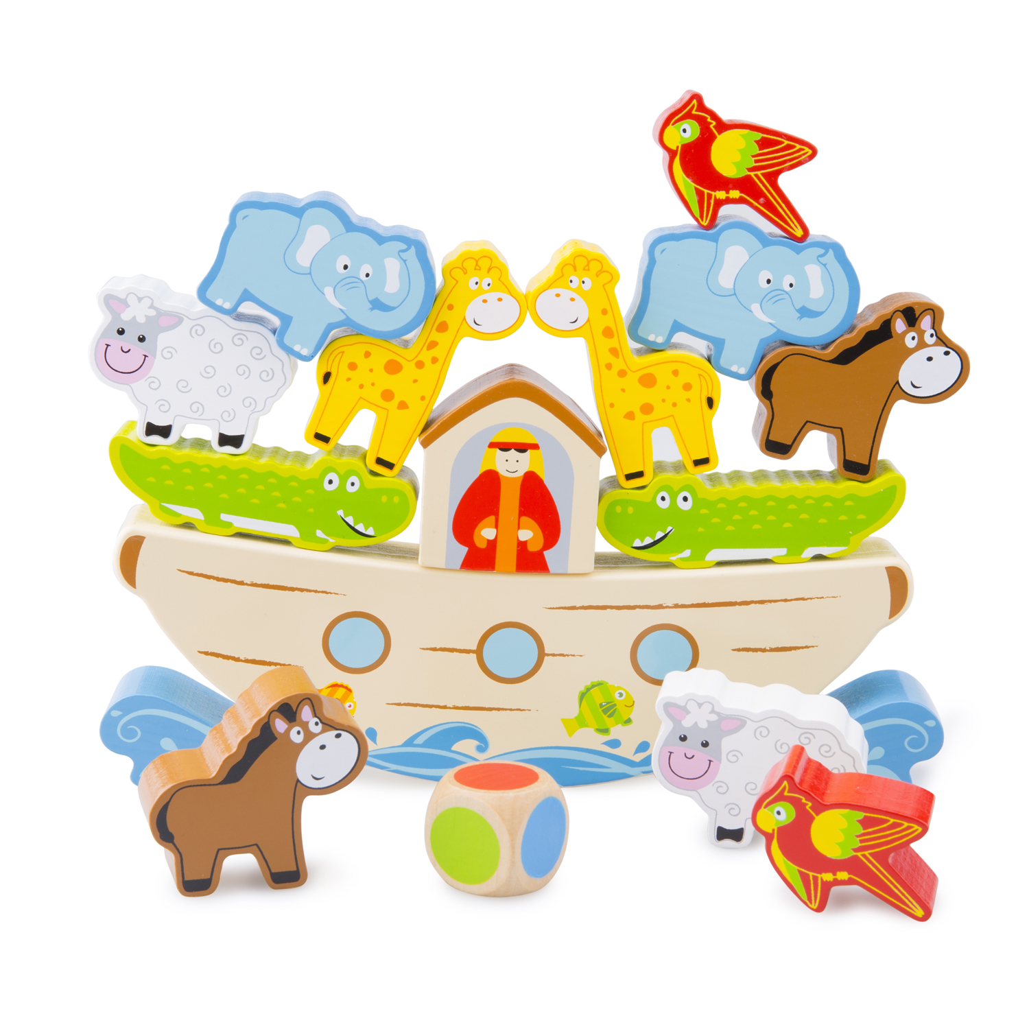 Gleichgewichtsspiel Arche Noah: Feinmotorik und Koordination