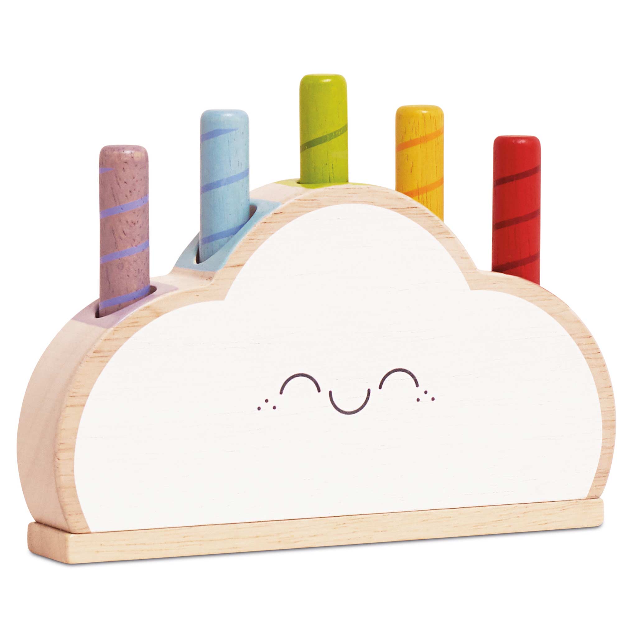 Regenbogen-Wolke Pop!: Feinmotorik und Farbenerkennung