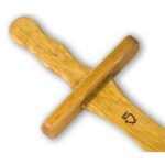 Holzschwert Knappe: Robustes Rollenspielmaterial aus Birke für Kinder – Bild 2