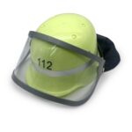 Feuerwehrhelm mit Klappvisier für Rollenspiele im Kindergarten – Bild 2