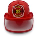 Feuerwehrhelm mit Visier – Rollenspiel für Kita und Kindergarten