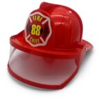 Feuerwehrhelm mit Visier – Rollenspiel für Kita und Kindergarten – Bild 2