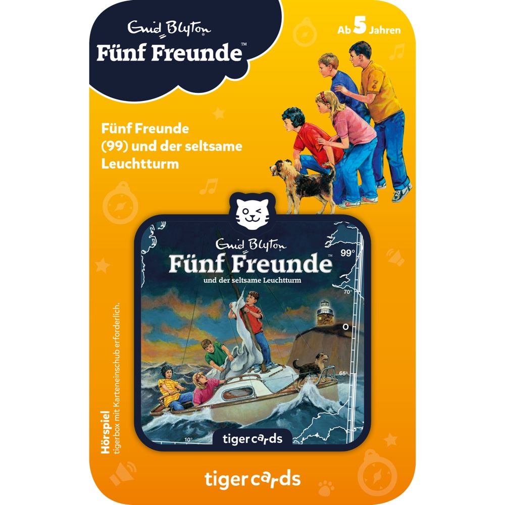 tigercard Fünf Freunde: Der seltsame Leuchtturm – Hörspiel für die Kita