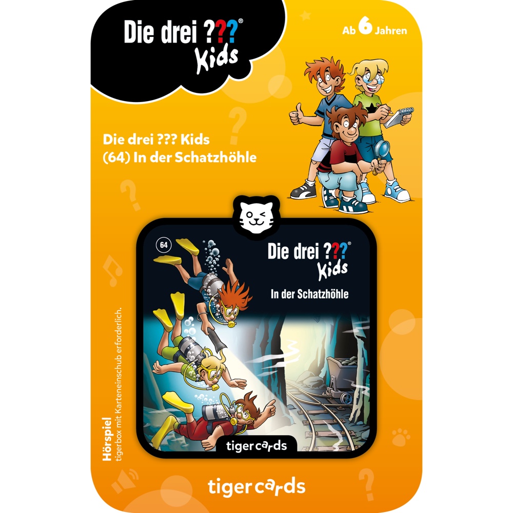 tigercard: Die drei ??? Kids – In der Schatzhöhle