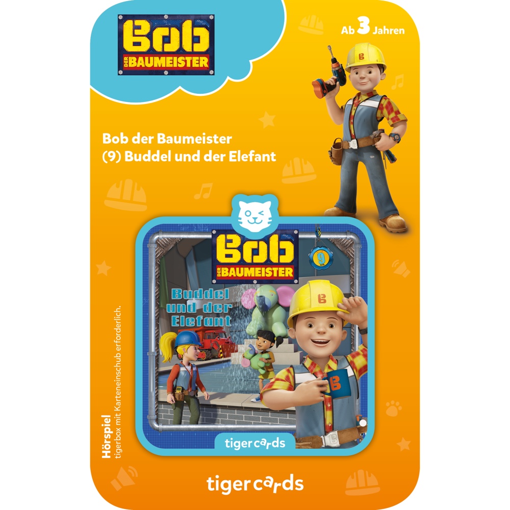 tigercard: Bob der Baumeister – Buddel der Elefant (Hörspiel)