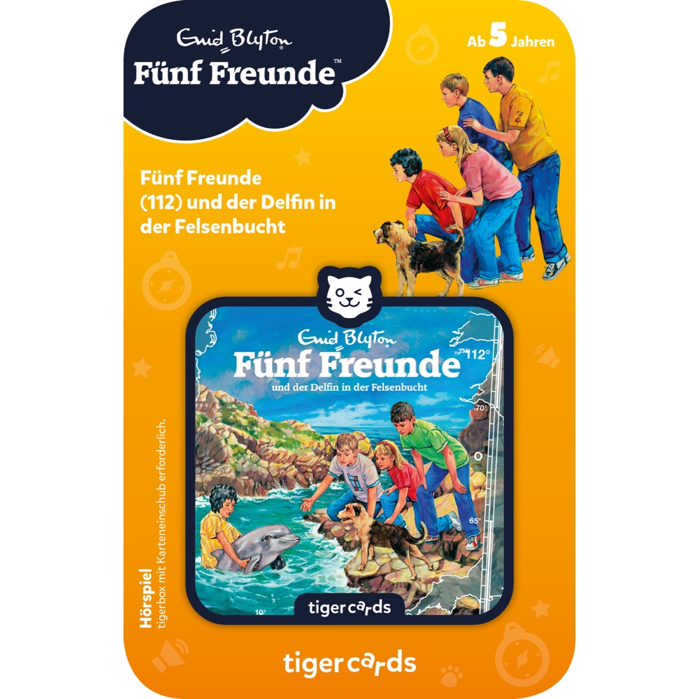 tigercard Fünf Freunde: Delfin in der Felsenbucht – Hörspiel für die Kita