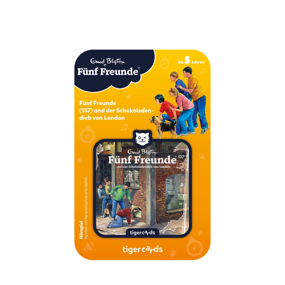 tigercard Fünf Freunde: Schokoladendieb – Hörspiel für Zuhören und Sprache