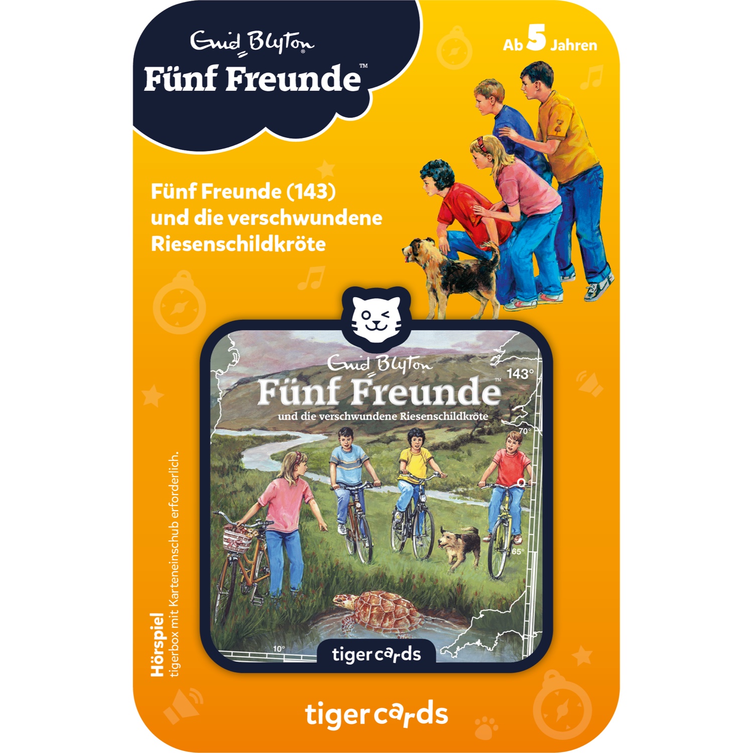 tigercard: Fünf Freunde – Geschichten zum Zuhören und Entdecken
