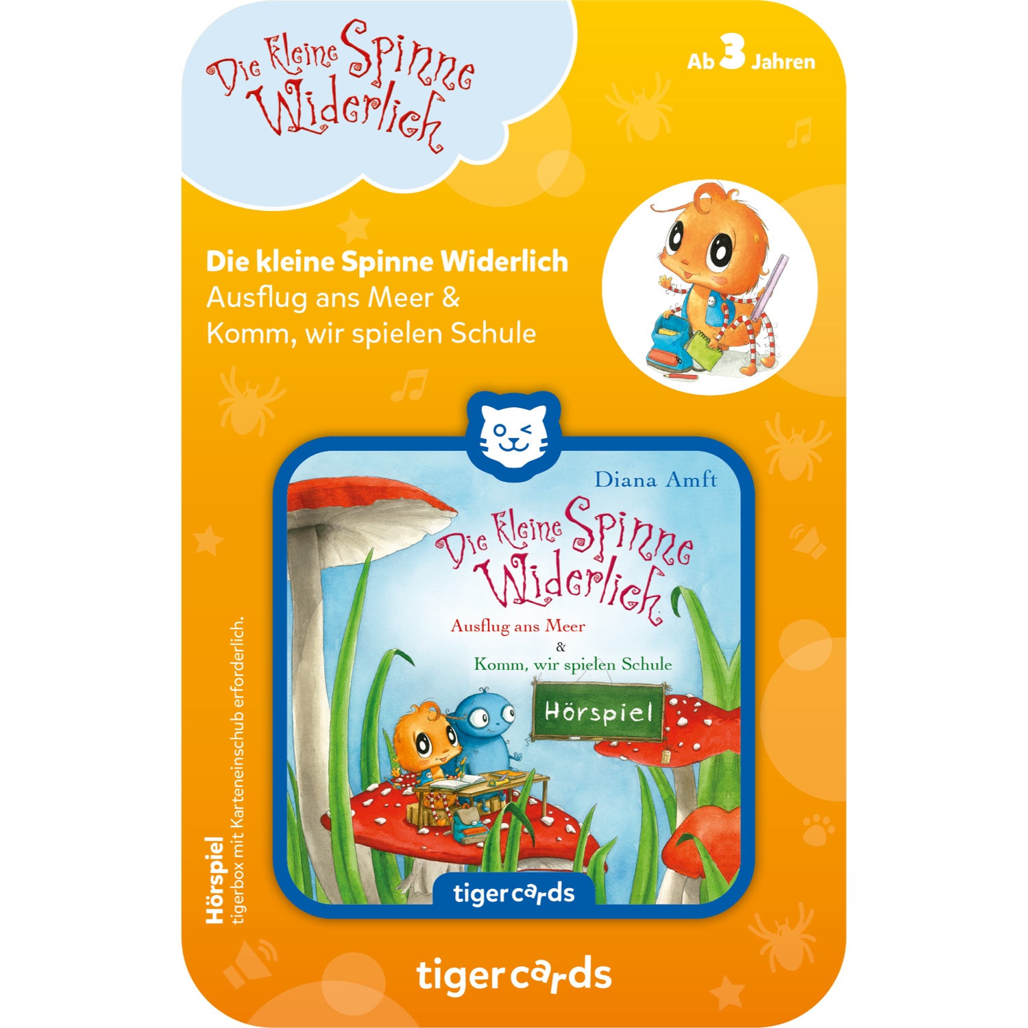 tigercard: Die kleine Spinne Widerlich – Geschichten für Sprachförderung und soziales Lernen