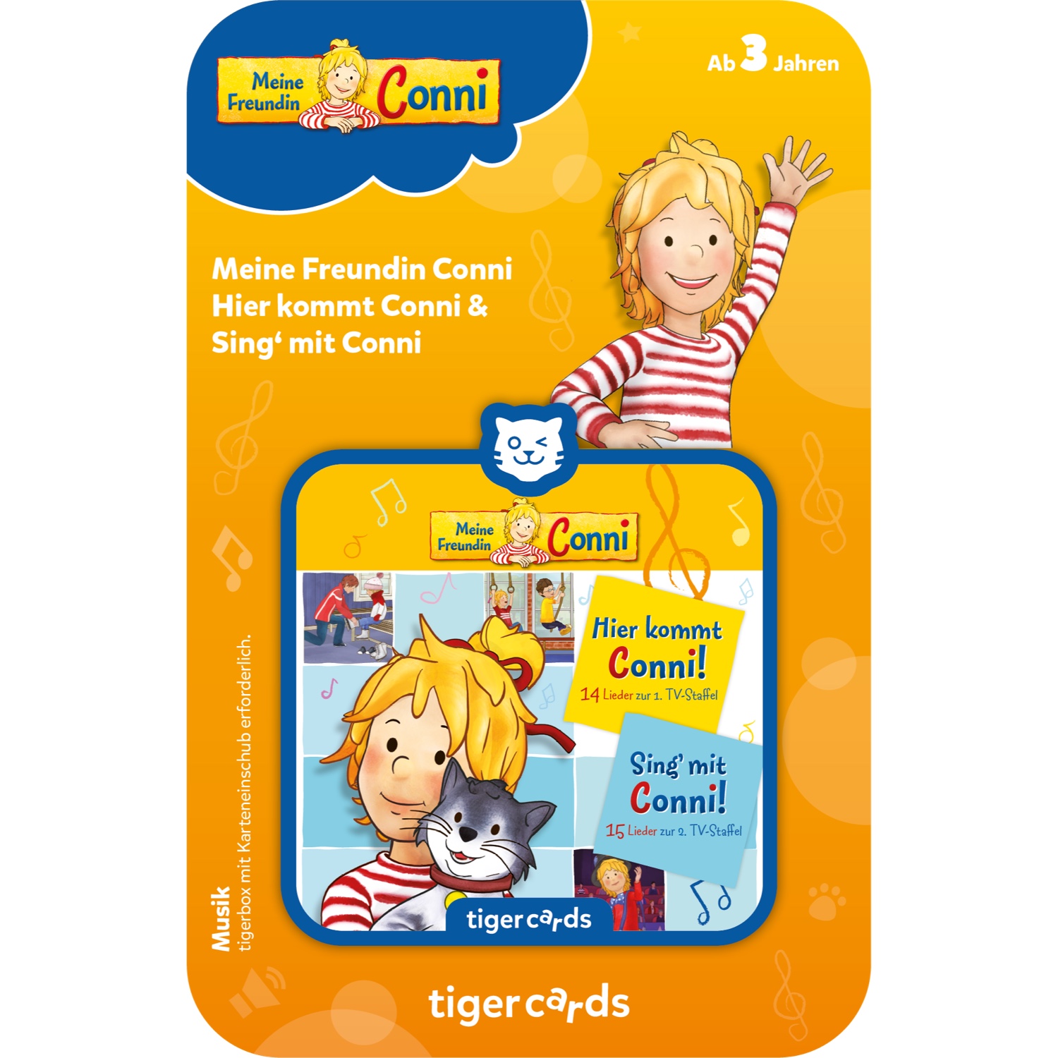 tigercard: Conni Lieder zum Mitsingen und Tanzen