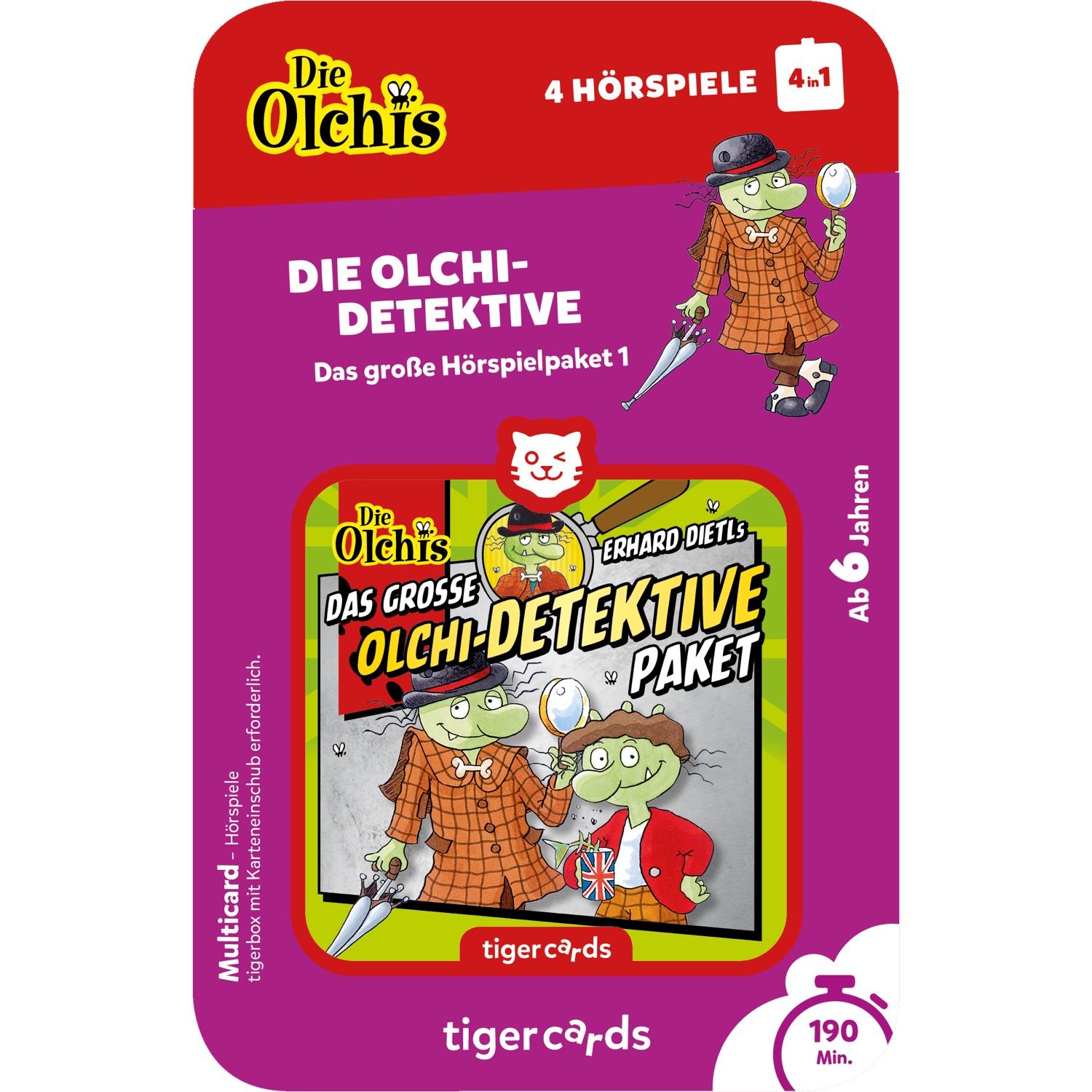 Olchi-Detektive Hörspielpaket: Sprachförderung und Zuhörkompetenz