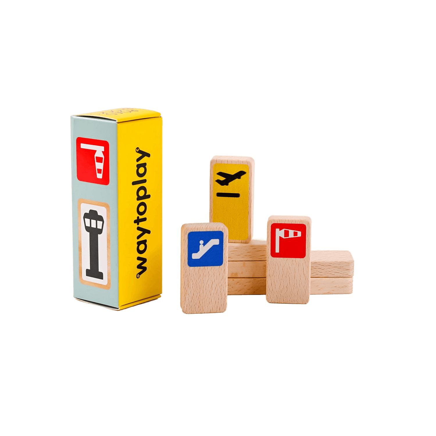 Flughafen Schilder-Set für kreatives Rollenspiel und Themenwelten