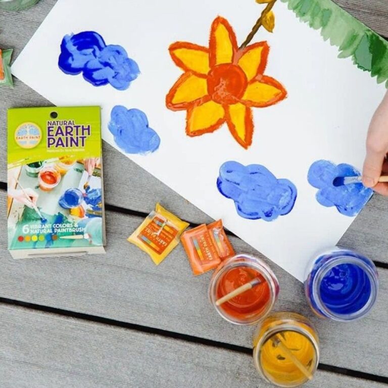 Natural Earth Paint - ungiftige Kinderfarbe auf Wasserbasis (1 Liter)