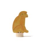 Steckfigur Sitzender Affe