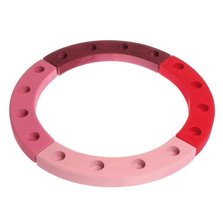Großer Geburtstagsring Rosa-Rot