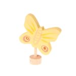 Steckfigur gelber Schmetterling