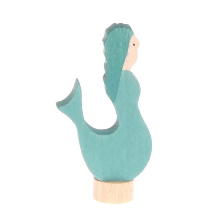 Steckfigur Meerjungfrau Aquamarin