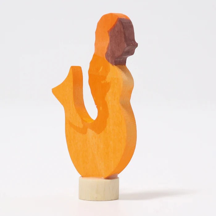Steckfigur Meerjungfrau Bernstein