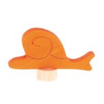 Stecker orangene Schnecke