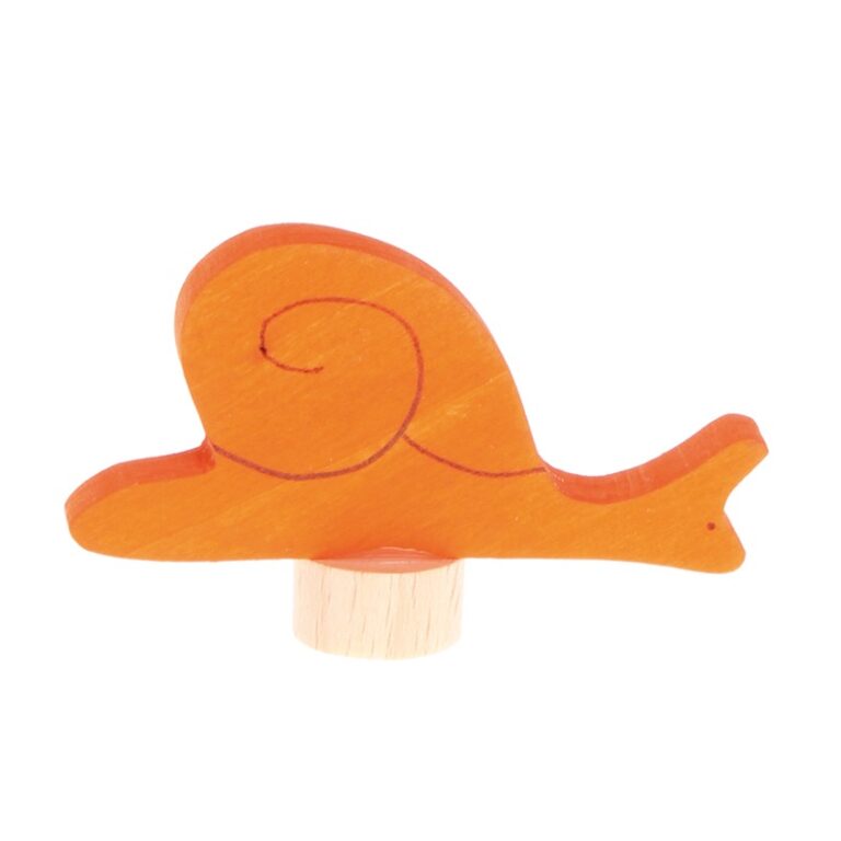 Stecker orangene Schnecke