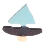 Steckfigur Segelboot