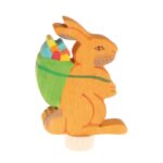 Steckfigur Hase mit Korb