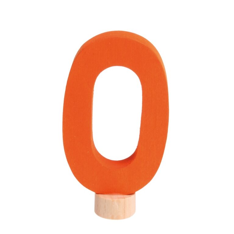 Zahlenstecker 0
