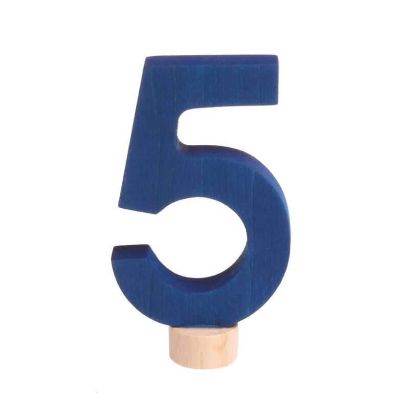 Zahlenstecker 5