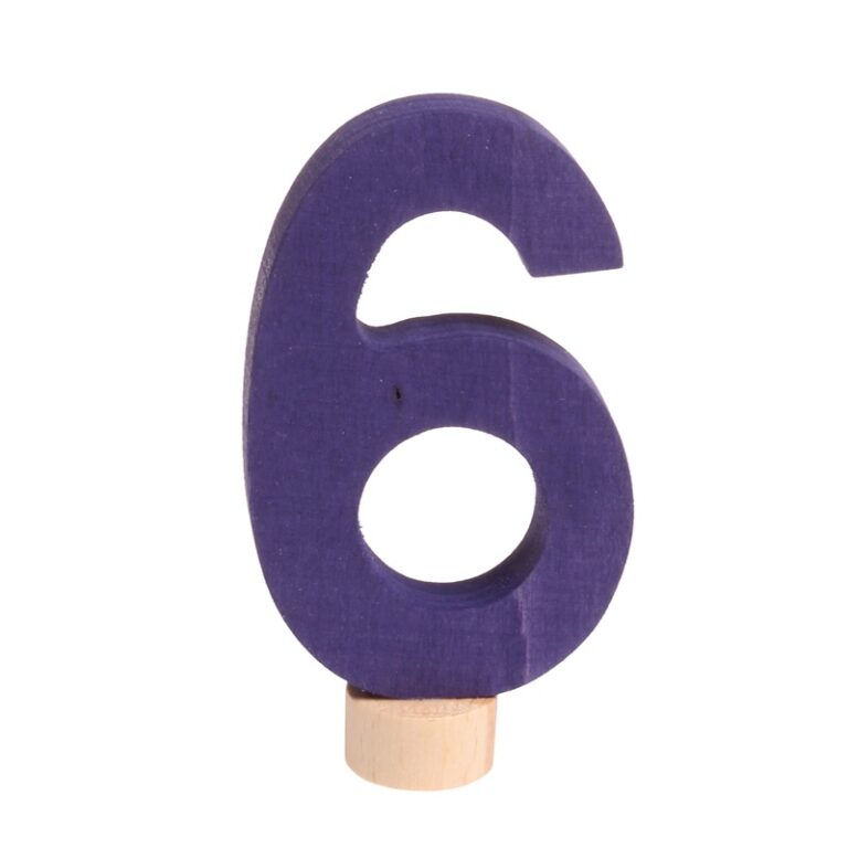 Zahlenstecker 6